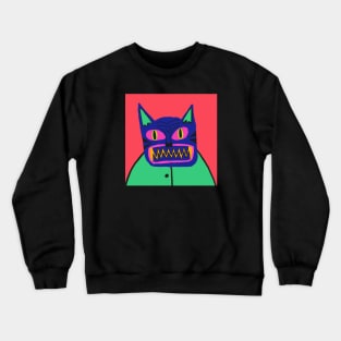 tiger or cat Crewneck Sweatshirt